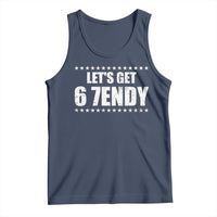 Lets Get Sendy 67 Six Seven Meme Alpha Slang Star Tank Top - Wonder Print Shop