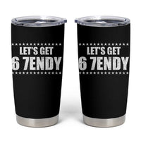 Lets Get Sendy 67 Six Seven Meme Alpha Slang Star Tumbler Cup - Wonder Print Shop