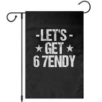 Lets Get Sendy 67 Six Seven Meme Alpha Slang Garden Flag - Wonder Print Shop