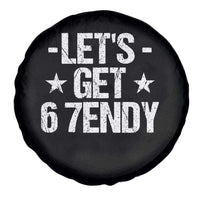 Lets Get Sendy 67 Six Seven Meme Alpha Slang Spare Tire Cover - Wonder Print Shop