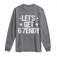 Lets Get Sendy 67 Six Seven Meme Alpha Slang Long Sleeve Shirt - Wonder Print Shop