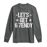 Lets Get Sendy 67 Six Seven Meme Alpha Slang Long Sleeve Shirt - Wonder Print Shop
