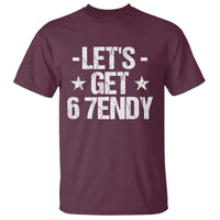 Lets Get Sendy 67 Six Seven Meme Alpha Slang T Shirt - Wonder Print Shop
