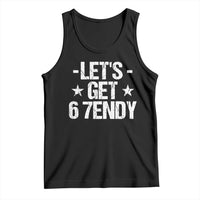 Lets Get Sendy 67 Six Seven Meme Alpha Slang Tank Top - Wonder Print Shop