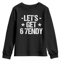 Lets Get Sendy 67 Six Seven Meme Alpha Slang Youth Sweatshirt - Wonder Print Shop