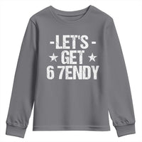 Lets Get Sendy 67 Six Seven Meme Alpha Slang Youth Sweatshirt - Wonder Print Shop