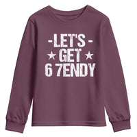 Lets Get Sendy 67 Six Seven Meme Alpha Slang Youth Sweatshirt - Wonder Print Shop