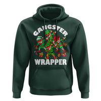 Funny Gangster Wrapper Hoodie Christmas Gangsta Elf Crew Presents