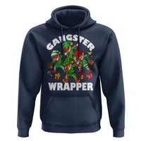 Funny Gangster Wrapper Hoodie Christmas Gangsta Elf Crew Presents