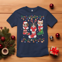 Funny Christmas Dog Owner T Shirt Socks Xmas Holiday - Wonder Print Shop