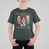 Funny Christmas Dog Owner T Shirt For Kid Socks Xmas Holiday - Wonder Print Shop