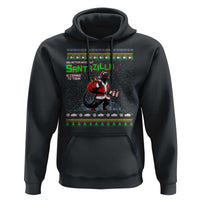 Funny Christmas Santa Godzilla Hoodie You Better Watch Out Santazilla Is Coming To Town