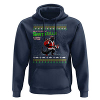 Funny Christmas Santa Godzilla Hoodie You Better Watch Out Santazilla Is Coming To Town