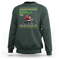 Funny Christmas Santa Godzilla Sweatshirt You Better Watch Out Santazilla Is Coming To Town - Wonder Print Shop