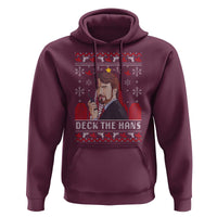 Funny Christmas Nakatomi Plaza Hoodie Deck The Hans