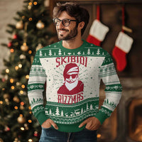 Funny Xmas Santa Ugly Christmas Sweater Skibidi Rizzmas Vintage Charisma Rizz Santa Claus - Wonder Print Shop
