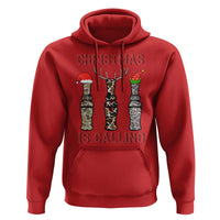 Funny Christmas Hunting Hoodie Christmas Is Calling Camouflage Hunting Whistle