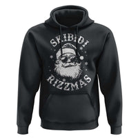 Funny Skibidi Rizzmas Christmas Hoodie Vintage Sigmas Charisma Rizz Cool Santa