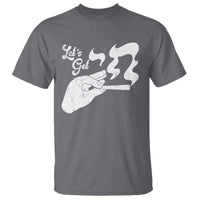 Funny Hebrew T Shirt Let's Get Chai Jewish Vintage Cigarette - Wonder Print Shop