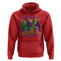 Christmas Cajun Louisiana Saint Symbol Alligator Pelican Xmas Tree Hoodie