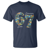 Funny Hanukkah 67 T Shirt Six Seven Meme Chanukah Dreidel Gelt Star Of David - Wonder Print Shop