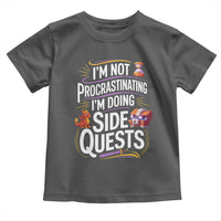 Funny I Am Not Procrastinating I Am Doing Side Quests Toddler T Shirt Fantasy RPG Gamer - Wonder Print Shop