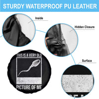 Funny This Is A Very Old Picture Of Me Spare Tire Cover Adult Humor Gag Gift - Wonder Print Shop