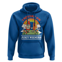 Funny I Squirt On Juicy Wieners Hoodie Adult Humor Dirty Gag Hot Dog Joke - Wonder Print Shop