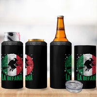 La Befana Italian Christmas 4 in 1 Can Cooler Tumbler Xmas Witch Folklore Italy Holiday - Wonder Print Shop