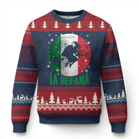 La Befana Italian Xmas Ugly Christmas Sweater Xmas Witch Folklore Italy Holiday - Wonder Print Shop