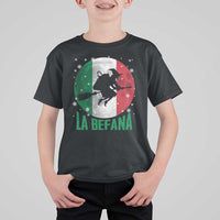 La Befana Italian Christmas T Shirt For Kid Xmas Witch Folklore Italy Holiday - Wonder Print Shop