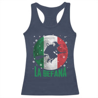 La Befana Italian Christmas Racerback Tank Top Xmas Witch Folklore Italy Holiday - Wonder Print Shop