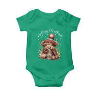 Scottish Christmas Baby Onesie Nollaig Chridheil Gaelic Xmas Higland Cow - Wonder Print Shop