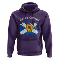 Scottish Christmas Hoodie Nollaig Chridheil Gaelic Xmas Scotland Lion Rampant - Wonder Print Shop