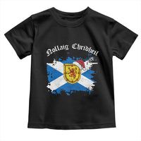 Scottish Christmas Toddler T Shirt Nollaig Chridheil Gaelic Xmas Scotland Lion Rampant - Wonder Print Shop