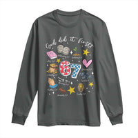 Funny 67 Christian Long Sleeve Shirt God Did It First Six Seven Meme Bible Verses - Wonder Print Shop