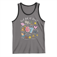 Funny 67 Christian Tank Top God Did It First Six Seven Meme Bible Verses - Wonder Print Shop