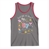 Funny 67 Christian Tank Top God Did It First Six Seven Meme Bible Verses - Wonder Print Shop