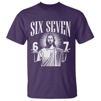 Funny Jesus 67 T Shirt God Six Seven Meme Religious Christian - Wonder Print Shop