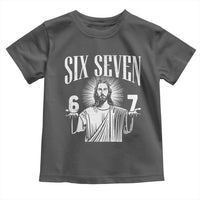 Funny Jesus 67 Toddler T Shirt God Six Seven Meme Religious Christian - Wonder Print Shop