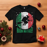 Buon Natale Italian Christmas T Shirt La Befana Italian Folklore Witch - Wonder Print Shop