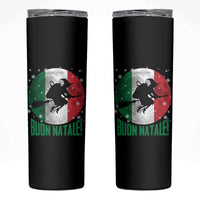 Buon Natale Italian Christmas Skinny Tumbler La Befana Italian Folklore Witch - Wonder Print Shop