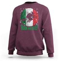 Buon Natale Italian Christmas Sweatshirt La Befana Italian Folklore Witch - Wonder Print Shop