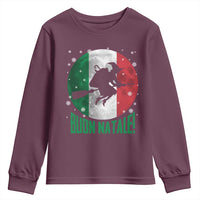 Buon Natale Italian Christmas Youth Sweatshirt La Befana Italian Folklore Witch - Wonder Print Shop