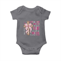 Christian Religious God Baby Onesie Love The Lord Your God With All Your Heart Bible Valentine's Day