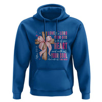 Christian Religious God Hoodie Love The Lord Your God With All Your Heart Bible Valentine's Day