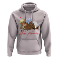 Funny Valentine's Day Cupid Cat Hoodie Happy Meowentines