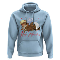 Funny Valentine's Day Cupid Cat Hoodie Happy Meowentines