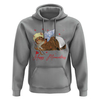 Funny Valentine's Day Cupid Cat Hoodie Happy Meowentines