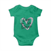 Love Like Jesus Baby Onesie Christian Religious God Valentine's Day Pink Heart